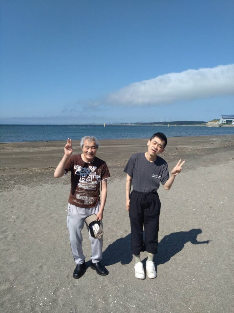 鯵ヶ沢　西目屋　散歩　旭光園